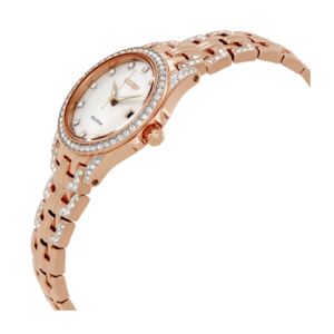 Citizen Women's Eco Drive Silhouette Crystal Watch - Image 2