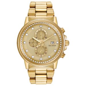 Citizen Men's Eco-Drive Crystal Watch - Image 1