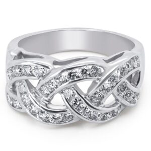 14K 1.10ct Diamond Ring - Image 1