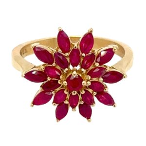 22K 0.62ct Ruby Ring - Image 1