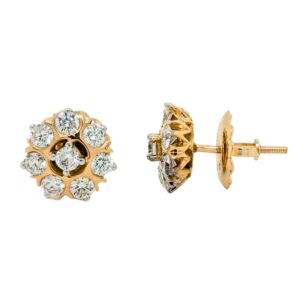 18K Thaka Earrings - Image 1