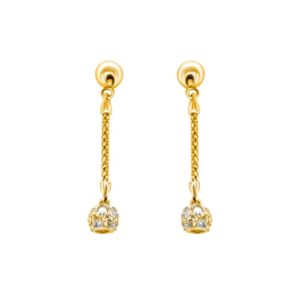 22K Dangling Earrings - Image 1