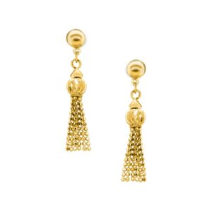 22K Dangling Earrings - Image 1