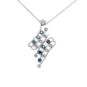 14K Diamond Pendant - Image 1