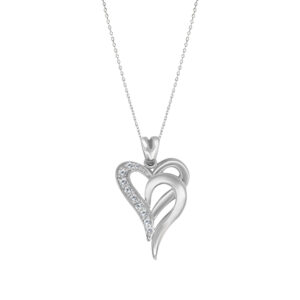 14K Heart Pendant - Image 1