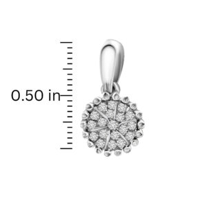 14K Cluster Pendant - Image 3