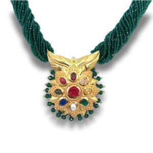 24K Navaratna Tilhari - Image 1