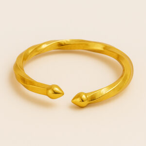 24K Open Twisted Point (Bunga Ball End) - Image 1