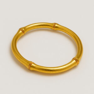 24K Bone Bangle (4 Face) - Image 1