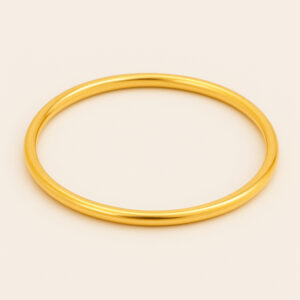 24K Plain Bangle - Image 1