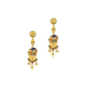 22K Gold Earrings - Image 1